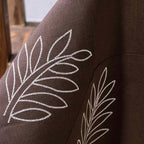 Τετράγωνο Τραπεζομάντηλο Αιγαίον Leaf 2102 Brown